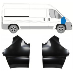 Parafango anteriore per Citroen Jumper 2006-2014 / Sinistra+Destra / Set 13238
