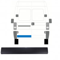 Modanatura laterale porta posteriore per Citroen Jumper 1994-2002 / Sinistra 13805