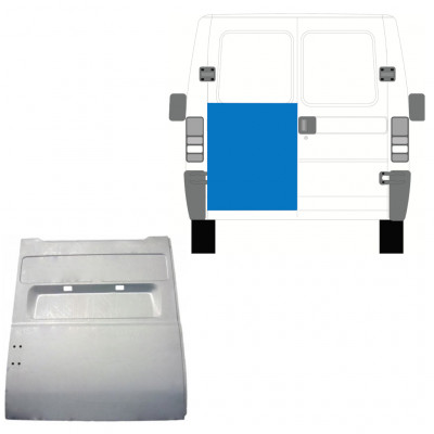 Pannello di riparazione porta posteriore alta per Fiat Ducato 1994-2006 / Sinistra 7760