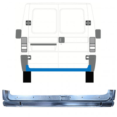 Pannello di riparazione posteriore per Fiat Ducato 1994-2006 9005
