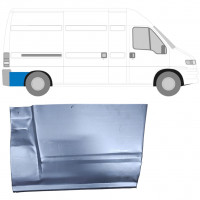 Pannello di riparazione sezione posteriore parafango posteriore per Fiat Ducato 1994-2006 / Destra 6483