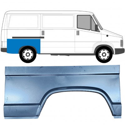 Pannello di riparazione parafango posteriore per Fiat Ducato 1981-1994 / Destra 6515