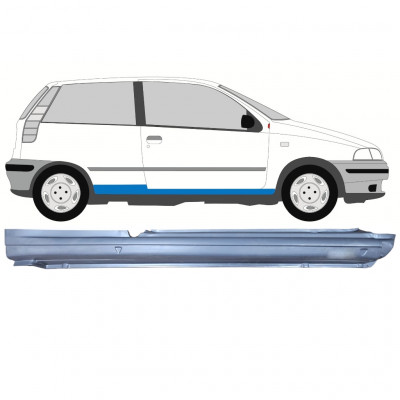 Sottoporta Lamiera Completo per Fiat Punto I 1993-1999 / Destra 8101