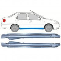 Sottoporta Lamiera Completo per Fiat Siena 1997-2001 / Sinistra+Destra / Set 10073