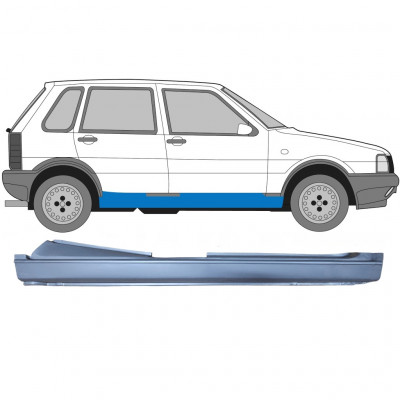 Sottoporta Lamiera Completo per Fiat Uno 1983-2002 / Destra 7186