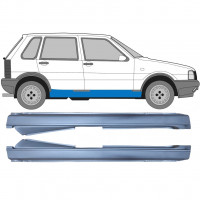 Sottoporta Lamiera Completo per Fiat Uno 1983-2002 / Sinistra+Destra / Set 9666