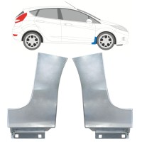 Pannello di riparazione parafango anteriore per Ford Fiesta 2008-2017 / Sinistra+Destra / Set 15779