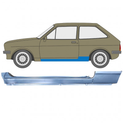Sottoporta Lamiera Completo per Ford Fiesta 1976-1983 / Sinistra 12033