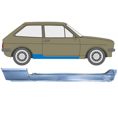 Sottoporta Lamiera Completo per Ford Fiesta 1976-1983 / Destra 12032