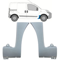 Pannello di riparazione parafango anteriore per Fiat Fiorino 2007- / Sinistra+Destra / Set 16941