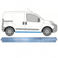 Pannello di riparazione sottoporta lamiera per Peugeot Bipper 2007-2017 / Destra 13114