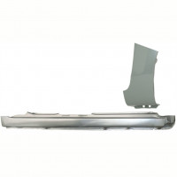 Lamiera di riparazione sottoporta completo e parafango anteriore per Ford Focus 2004-2010 / Destra / Set 8735