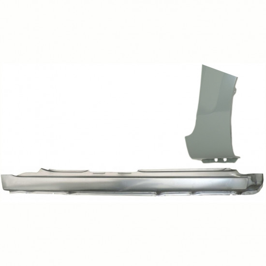 Lamiera di riparazione sottoporta completo e parafango anteriore per Ford Focus 2004-2010 / Destra / Set 8735