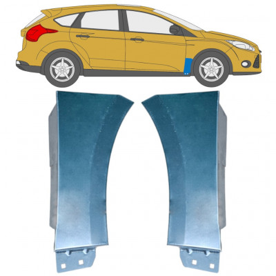 Pannello di riparazione parafango anteriore per Ford Focus 2010-2018 / Sinistra / Destra / Sinistra+Destra / Set 12874