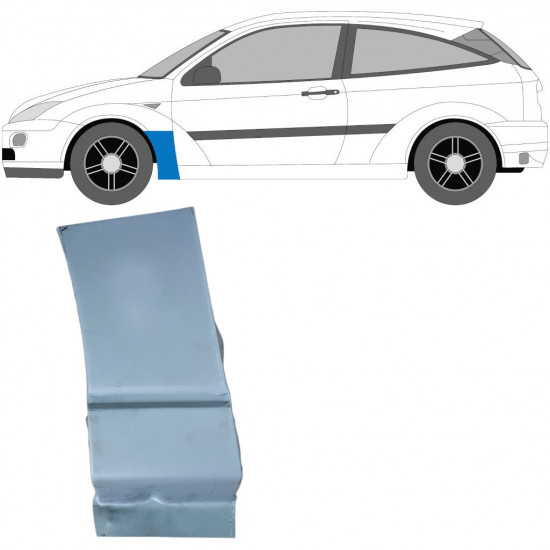 Pannello di riparazione parafango anteriore per Ford Focus 1998-2004 / Sinistra 6589