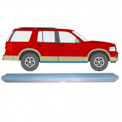Pannello di riparazione sottoporta lamiera per Ford Explorer 2001-2005 / Sinistra = Destra (simmetrico) 8696