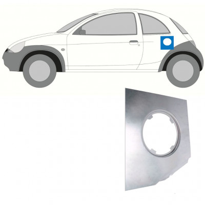 Lamierato riparazione ingresso bocchettone per Ford KA 1996-2008 / Sinistra 7252