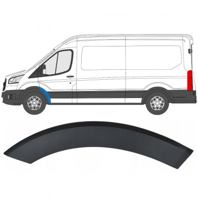 Modanatura parafango anteriore per Ford Transit 2014- / Sinistra 8234