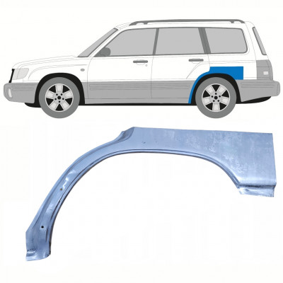 Pannello di riparazione parafango posteriore per Subaru Forester SF 1997-2002 / Sinistra 8455