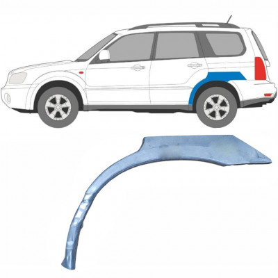 Pannello di riparazione parafango posteriore per Subaru Forester SG 2002-2008 / Sinistra 8826