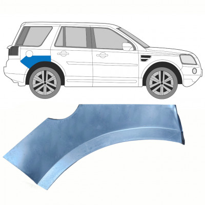 Pannello di riparazione sezione superiore parafango posteriore per Land Rover Freelander 2006-2016 / Destra 8961