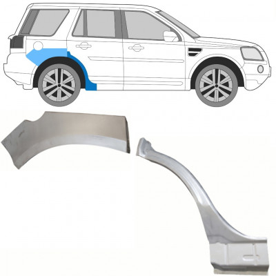 Pannello di riparazione parafango posteriore per Land Rover Freelander 2006-2016 / Destra / Set 8965