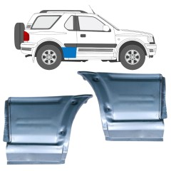 Pannello di riparazione parafango posteriore per Opel Frontera B 1999-2002 / Sinistra / Destra / Sinistra+Destra / Set 12833