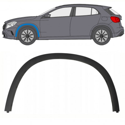 Modanatura parafango anteriore per Mercedes GLA-Class X156 2013-2019 / Sinistra 8344