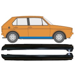 Sottoporta Lamiera Completo per Volkswagen Golf 1 1974-1985 / Sinistra+Destra / Set 12506