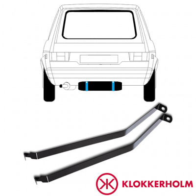Cinghie serbatoio carburante per Volkswagen Golf 1 1974-1985 11024