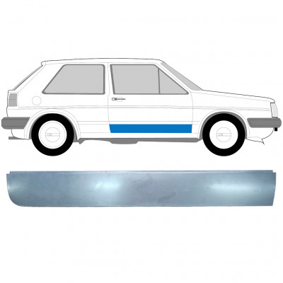 Pannello di riparazione porta anteriore per Volkswagen Golf 2 1982-1992 / Destra 7838