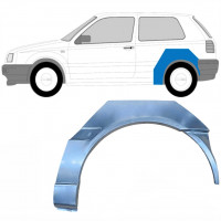 Pannello di riparazione parafango posteriore per Volkswagen Golf 3 1991-1998 / Sinistra 9090