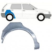Pannello di riparazione parafango posteriore per Volkswagen Golf 3 1991-1998 / Destra 12007