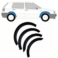 Set di modanature laterali per Volkswagen Golf 3 1991-1998 / Sinistra+Destra 9125