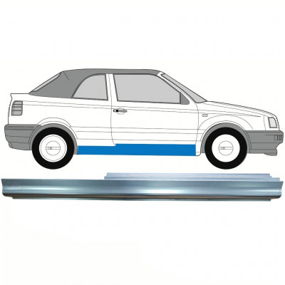 Pannello di riparazione sottoporta lamiera per Volkswagen Golf 3 1991-1998 / Destra / CABRIO 8751