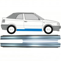 Pannello di riparazione sottoporta lamiera per Volkswagen Golf 3 1991-1998 / Sinistra+Destra / CABRIO / Set 10374