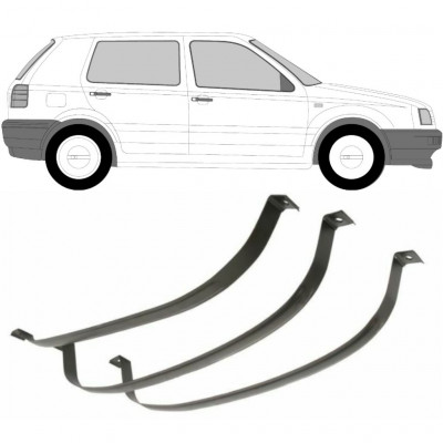 Cinghie serbatoio carburante per Volkswagen Golf 3 1991-1998 9365