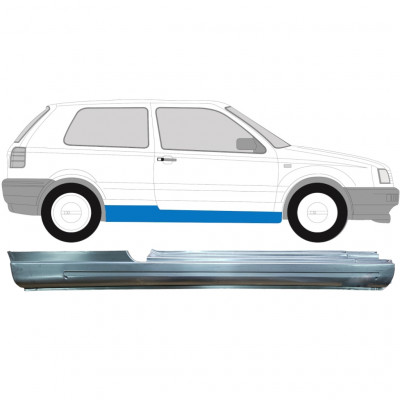 Sottoporta Lamiera Completo per Volkswagen Golf 3 1991-1998 / Destra 7091