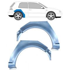 Pannello di riparazione parafango posteriore per Volkswagen Golf 4 1997-2006 / Sinistra+Destra / Set 9183
