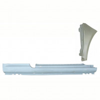 Lamiera di riparazione sottoporta completo e parafango anteriore per Volkswagen Golf 4 1997-2006 / Destra / Set 8731