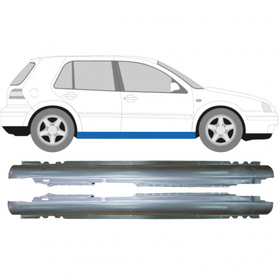 Sottoporta Lamiera Completo per Volkswagen Golf 4 1997-2006 / Sinistra+Destra / Set 9243