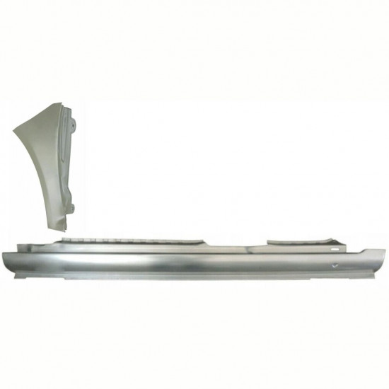 Lamiera di riparazione sottoporta completo e parafango anteriore per Volkswagen Golf 4 1997-2006 / Sinistra / Set 8728