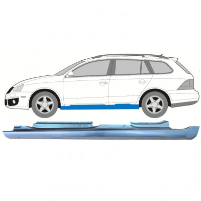 Sottoporta Lamiera Completo per Volkswagen Golf 5 Variant 2007-2010 / Sinistra 7735