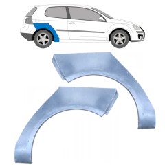 Pannello di riparazione parafango posteriore per Volkswagen Golf 5 2003-2009 / Sinistra+Destra / Set 9487