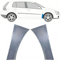 Pannello di riparazione parafango anteriore per Volkswagen Golf 5 2003-2009 / Sinistra / Destra / Set 12756