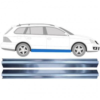 Pannello di riparazione sottoporta lamiera per Volkswagen Golf 5 Variant 2007-2010 / COMBI / Set 11925