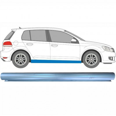 Pannello di riparazione sottoporta lamiera per Volkswagen Golf 6 2008-2013 / Sinistra = Destra (simmetrico) 5610