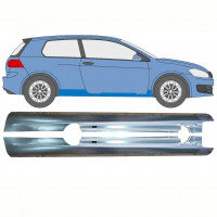 Sottoporta Lamiera Completo per Volkswagen Golf 6 2008-2013 / Sinistra+Destra / Set 10341