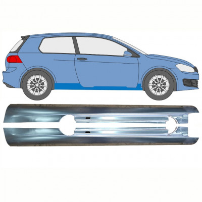 Sottoporta Lamiera Completo per Volkswagen Golf 6 2008-2013 / Sinistra+Destra / Set 10341