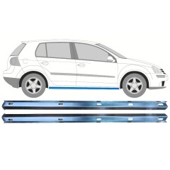 Sottoporta interno per Volkswagen Golf 5 2003-2009 / Sinistra+Destra / Set 11125